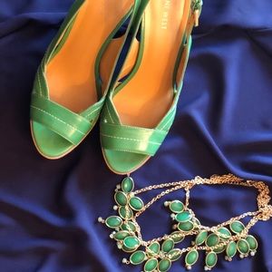Nine West sandal sz 8 1/2
